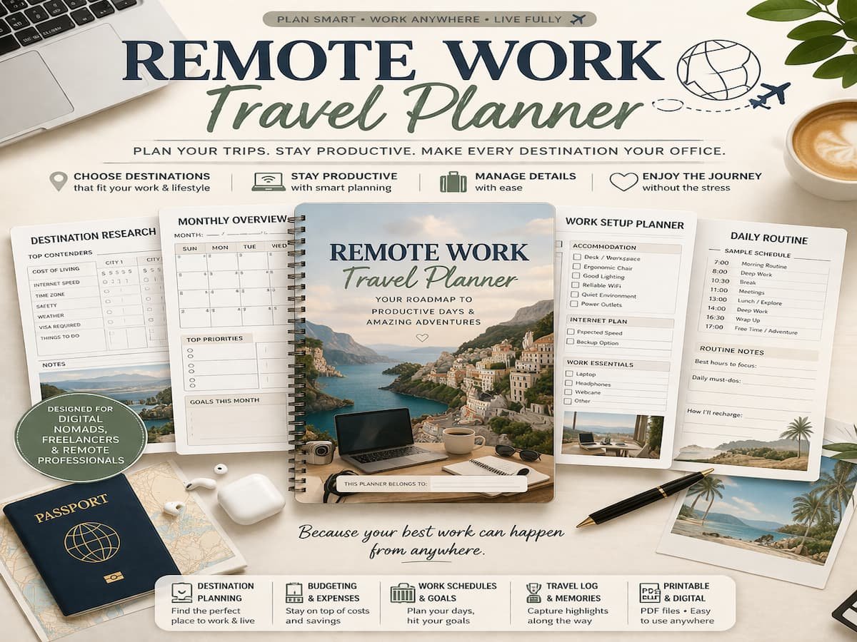 Remote Work Travel Planner